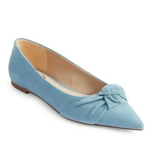 NWT Sam Edelman WHEATON POINTED TOE FLAT IN ASPEN SKY, Size 7